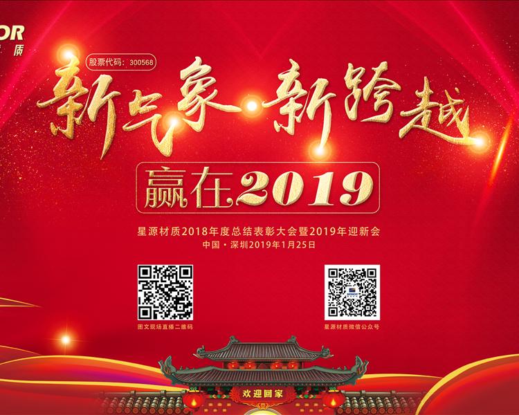 新氣象·新跨越贏在2019星源材質(zhì)年會(huì)